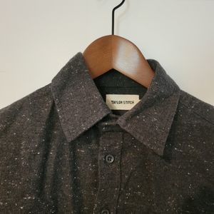 Taylor Stitch XS size 36 - the Yosemite shirt in charcoal donegal